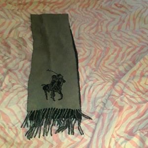 Men's VINTAGE REVERSIBLE RALPH LAUREN POLO SCARF!